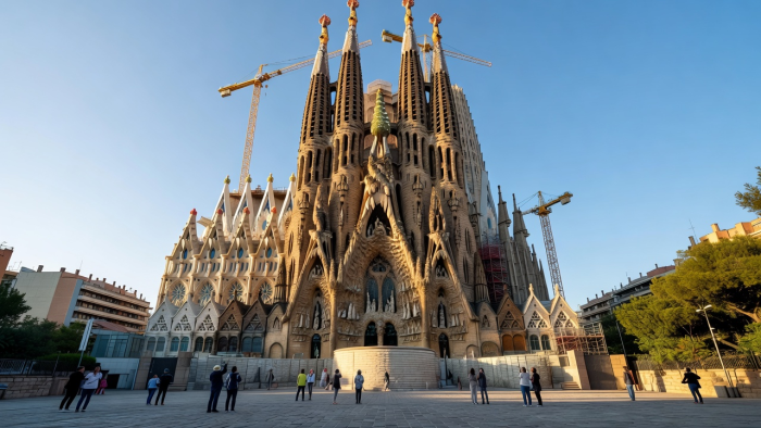 Barcelona Sagrada Familia cathedral architecture